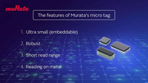 murata rfid tags|Murata micro tag.